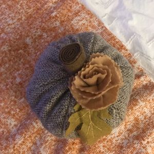 Stuffed Pumpkin Fall Decor